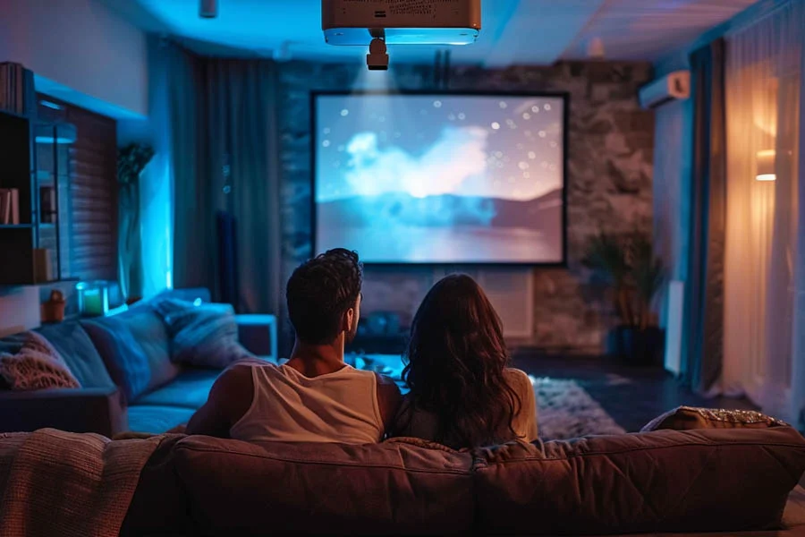 projector vs tv for home theater