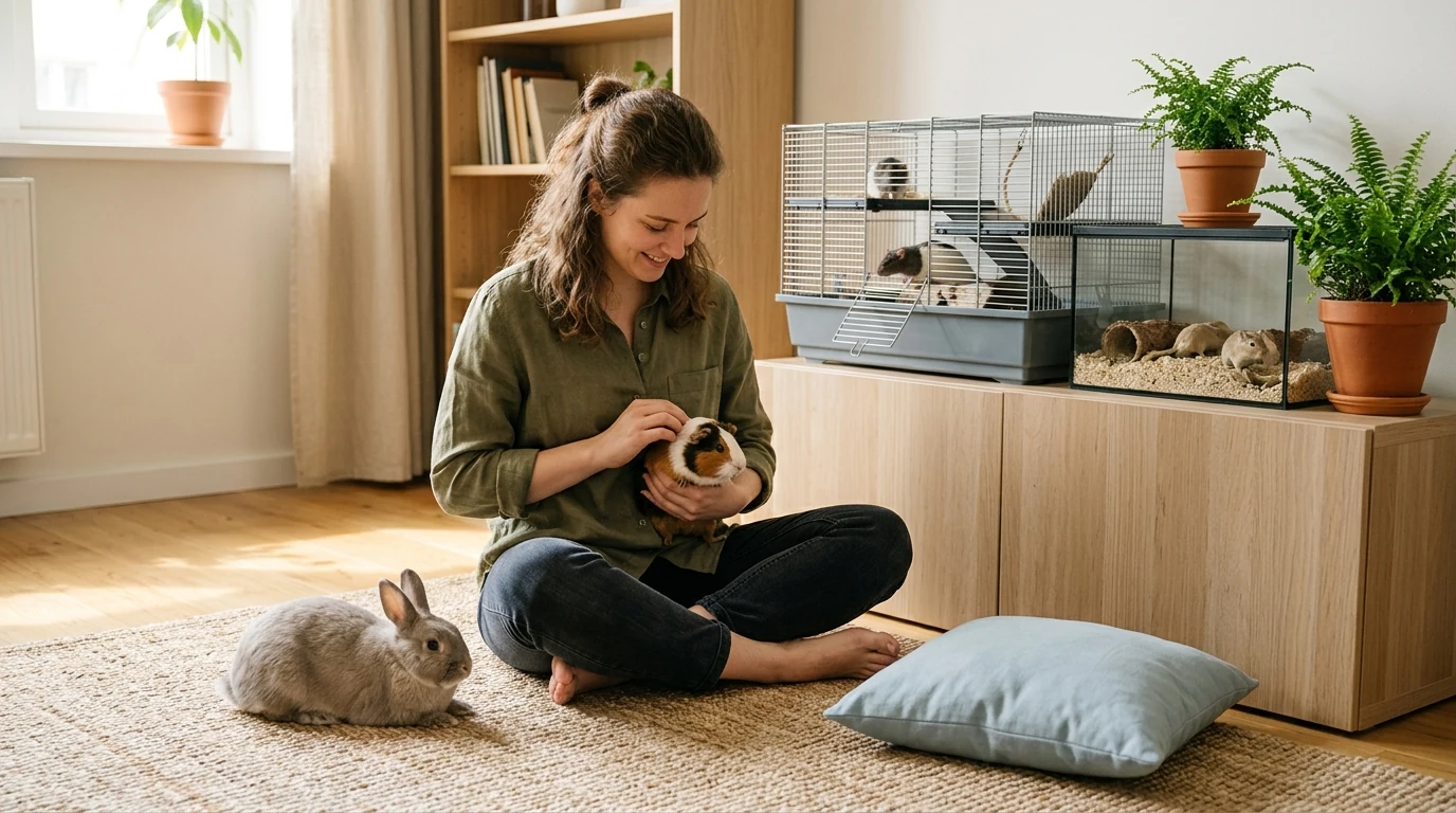 4 Small, Cuddly Pets That Don’t Smell Bad